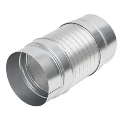 Flexslange, DRATMF, aluminium, Ø315 mm, 500 mm, med muffemål - Lindab