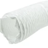 Flexslange, Ø127 mm, 6 meter, hvid - 6 meter