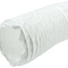 Flexslange PE, Ø112 mm, 6 meter, hvid - 6 meter