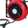 Flowconcept SERIE 605 – Selvoprullende kabeltromle til 230V (2000W) med 9 meter kabel (3G1,5 mm²), m/jord og med 1 udtag