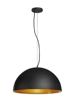 FORCHINI M 50 pendel, E27, max. 40W, sort - SLV