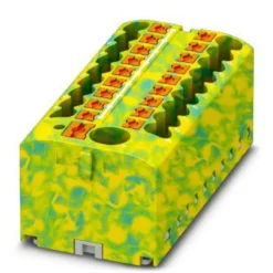 Fordelerblok PTFIX 6/18X2,5 GNYE - Phoenix Contact