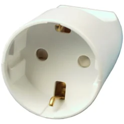 Forlængerled Schuko F25, hvid