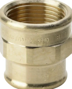 Formmuffe, 1"x 3/4", Rødgods Silicium Bronze - Viega
