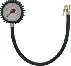 Fortrykktester, analog viser