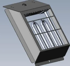 Forvarmeflade EL, 900W, til RCV320 - Dantherm