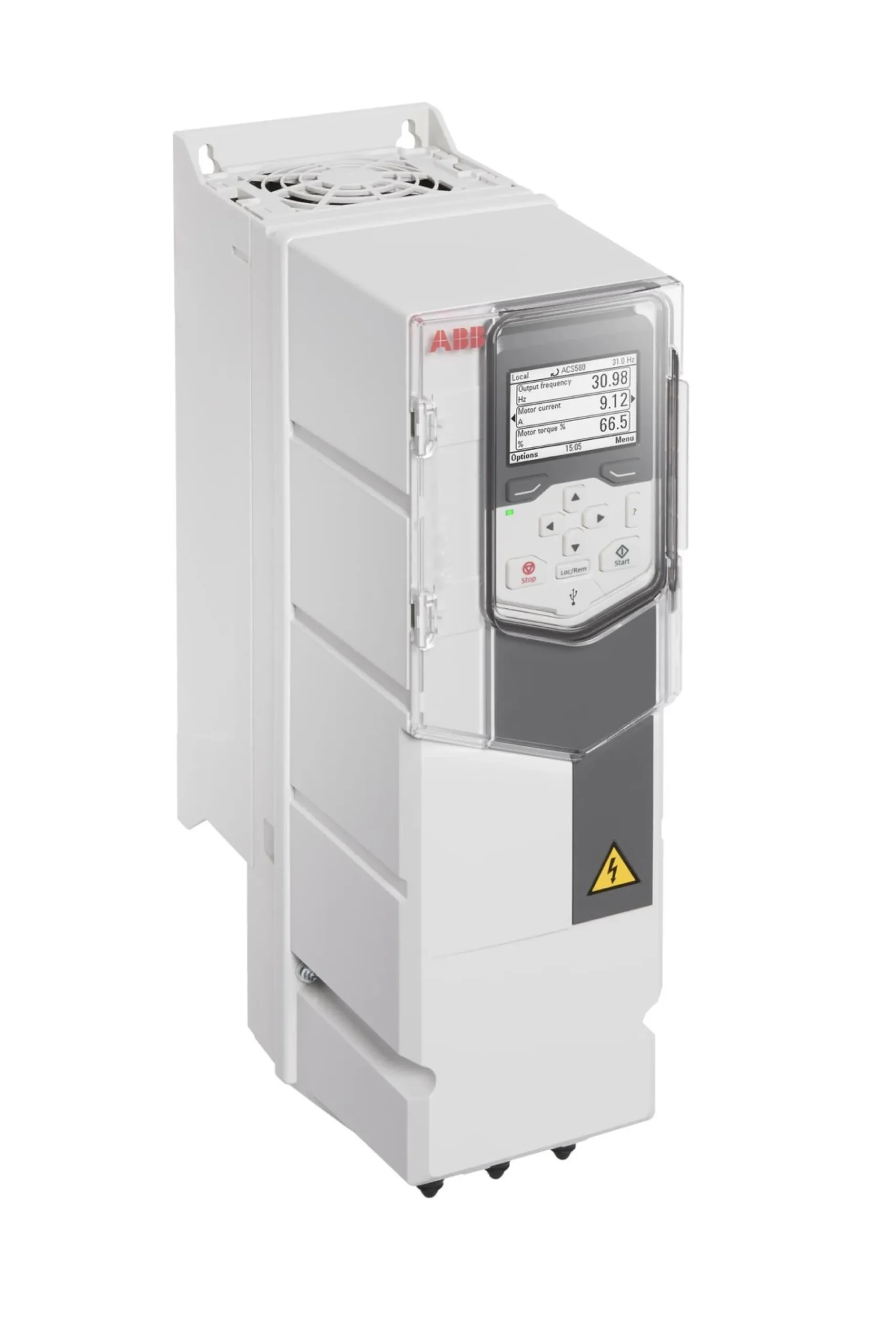 Frekvensomformer ACS580, 3x400V, 3kW, 7,2A, IP55, IE2 - ABB