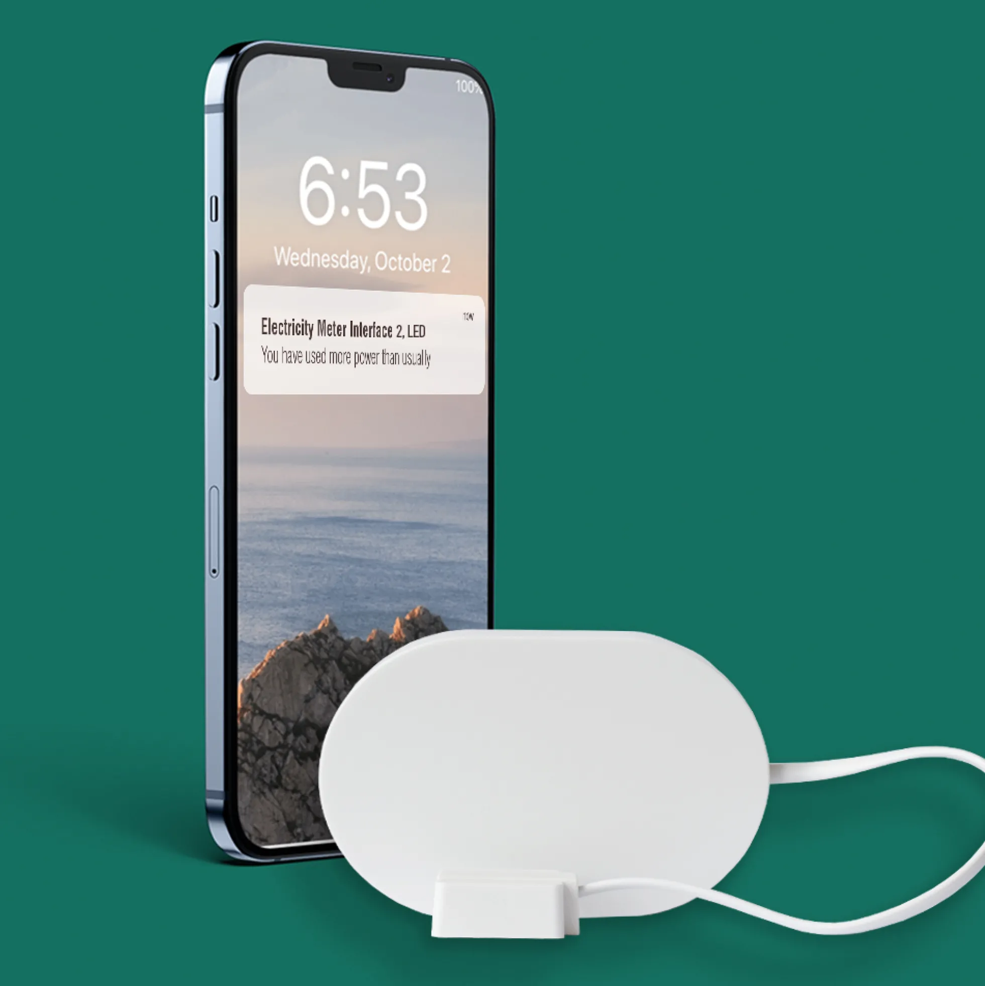 Frient EMI 2 LED elmåler, Zigbee