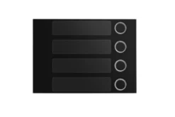 Frontplade, 4 knapper til Urmet Alpha