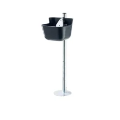 Frostline drikkeautomat, 800 mm, med brønd, bejset rustfrit stål