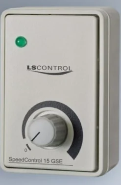 FUGA triacregulator ES 33 til ventilationsmotor, jernkerntransformer m.m. (inkl. underlag og ramme), 230Vac / 50Hz, 1½ modul – LS Control