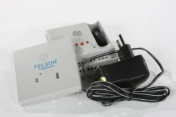 Fugtalarm med relæ inkl. 230V stikadapter - Felson