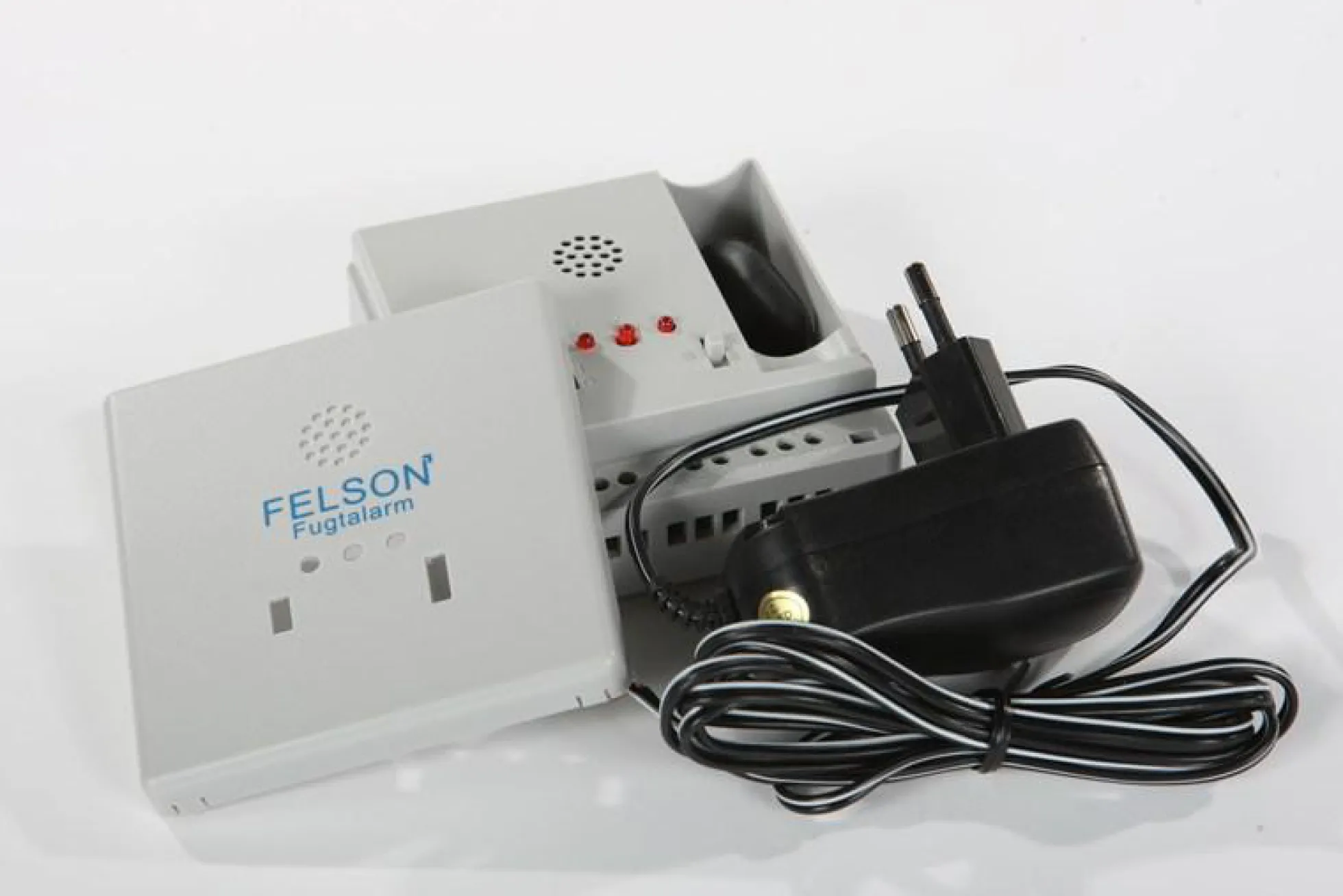Fugtalarm med relæ inkl. 230V stikadapter - Felson