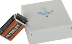 Fugtalarm med 9V Litium Batteri, Felson 5027S