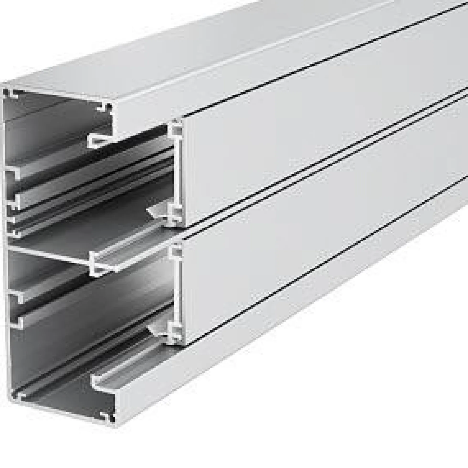 GA-53130EL Installationskanal, 53x130x2000, eloxeret - OBO Bettermann - 2 meter