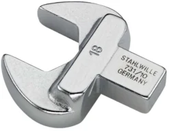 Gaffel indstik 731/10, 17mm, 9x12mm