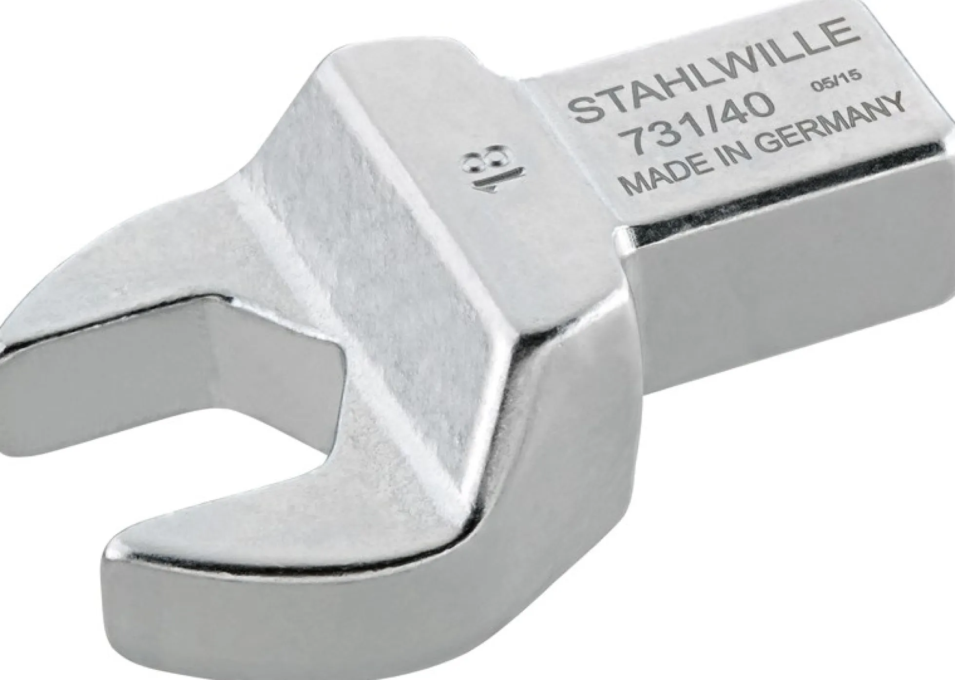 Gaffel indstiksværktøj, 731/40, 36 mm, 14x18 mm