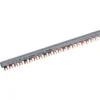 Gaffelsløjfeskinne 4P, 1M, 56 (14) gafler L1,L2,L3,N med endestykke - Legrand