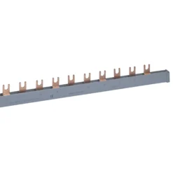 Gaffel-sløjfeskinne, 3-polet, 1,5 modul, 12 komponenter - Legrand