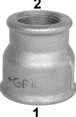 Galvaniseret formmuffe