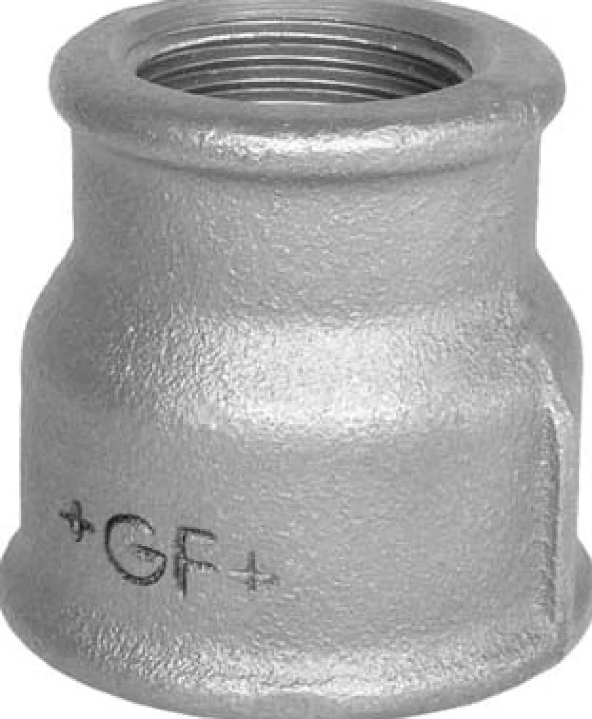 Galvaniseret formmuffe