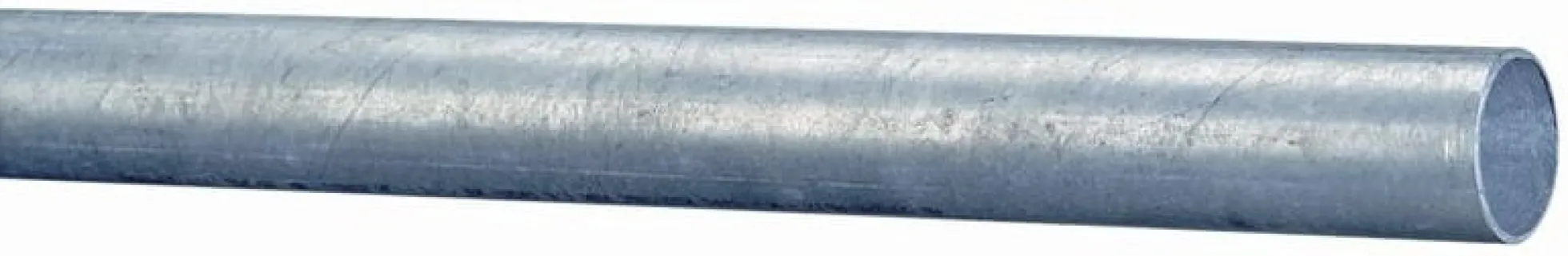 Galvaniseret gevindrør, svejst, middelsvær - 6 meter