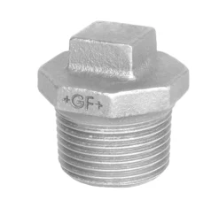 Galvaniseret prop med rand