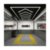 Garage lysgitter LED, ramme + retningspile, komplet sæt, 384W, RA95, 5000K, 38000 lumen, 230V