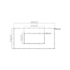 Garage lysgitter LED, 2 rammer, komplet sæt, 288W, RA95, 5000K, 28550 lm, 230V