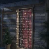 Gardinlyskæde, 31V, 208 varm hvid LED, 1 meter bred - Konstsmide (restsalg)