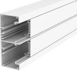 GA-53130RW Installationskanal, 53x130x2000, renhvid - OBO Bettermann - 2 meter