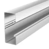 GA-S70130EL Installationskanal, 70x130x2000, eloxeret - OBO Bettermann - 2 meter