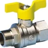 Gaskuglehane MF/NP, 1/2"