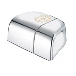 GB Nautic trykknap, duo krom
