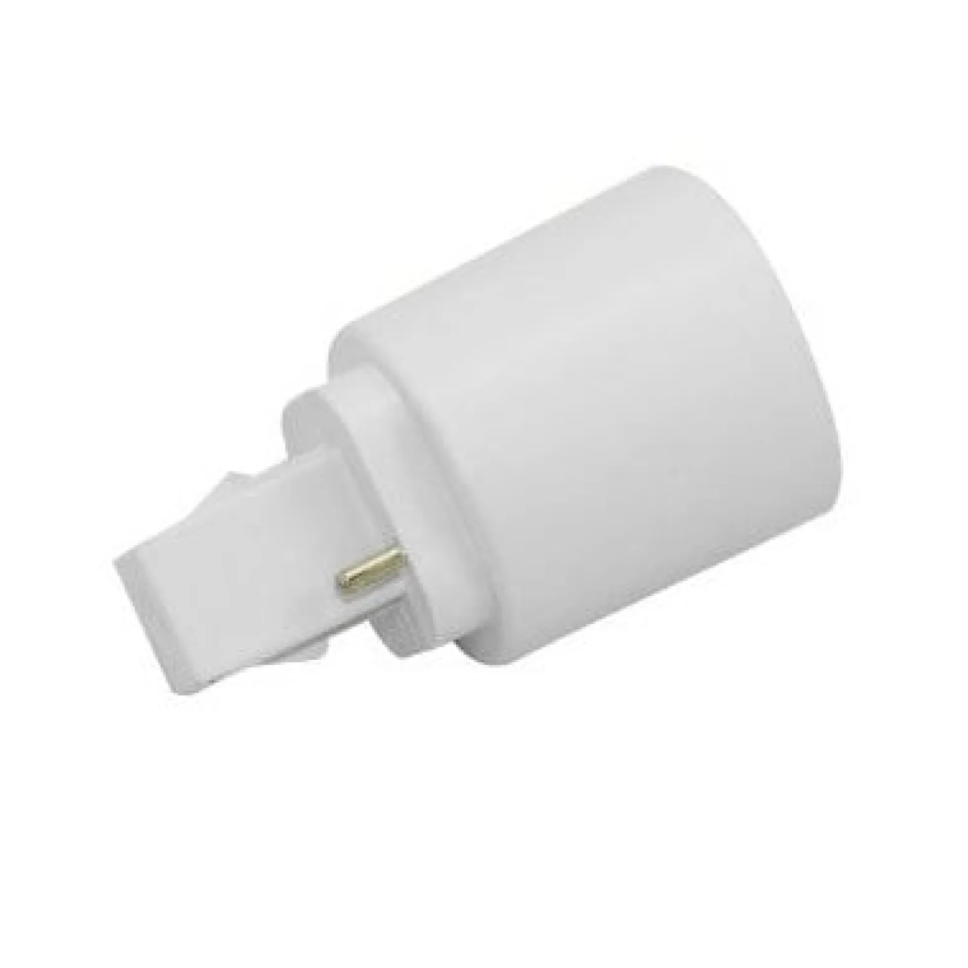 G24D til E27 adapter, 230V, stikadapter til omformer fra G24D til E27 sokkel