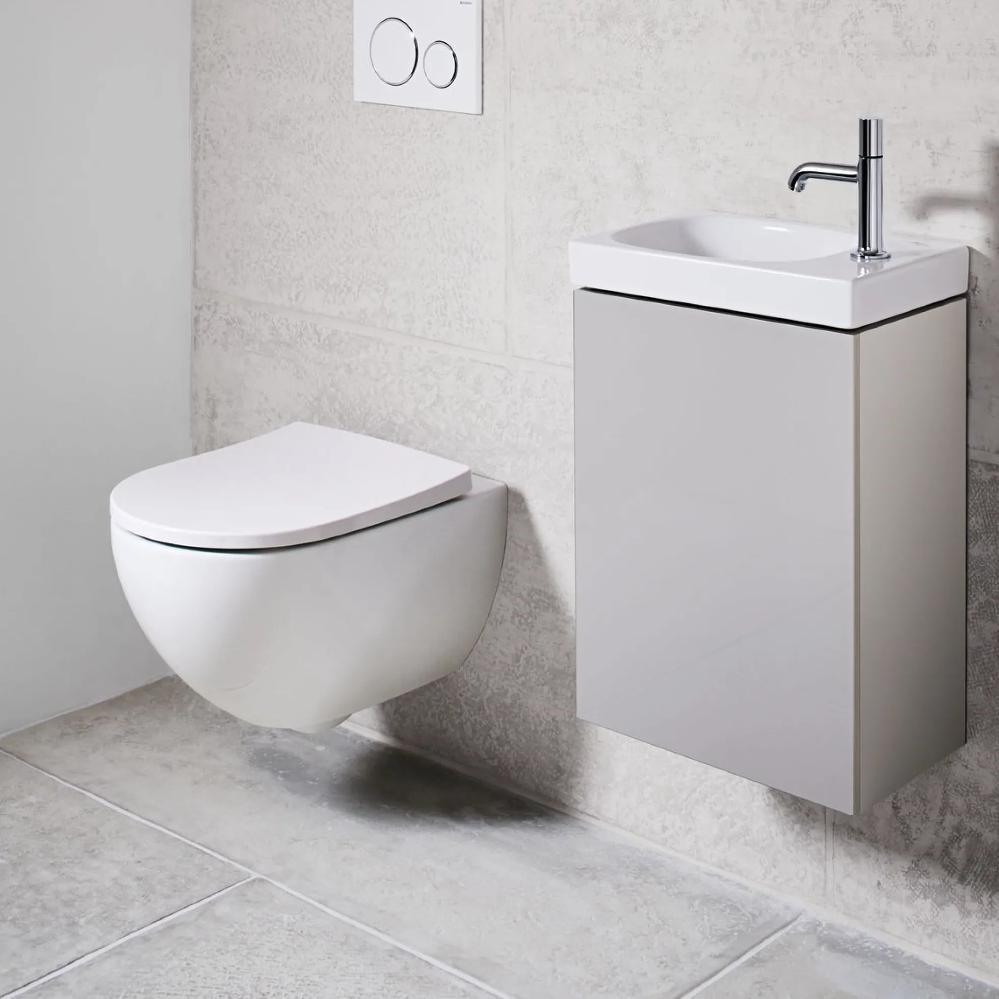 Geberit Acanto væghængt Rimfree WC-skål
