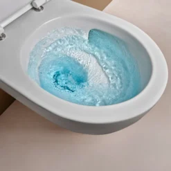 Geberit Acanto væghængt toilet, TurboFlush, KeraTect, inkl. softclose sæde