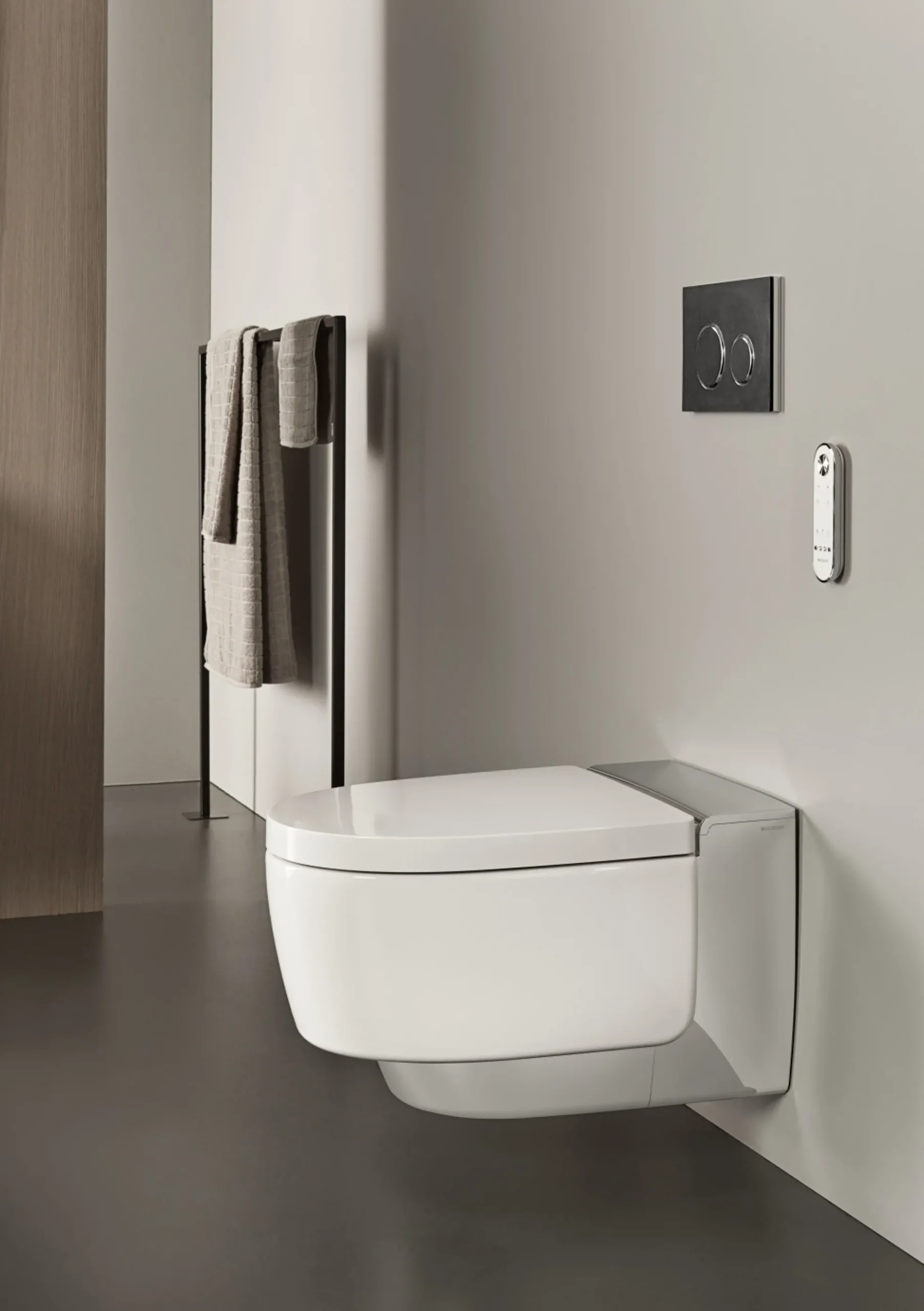 Geberit AquaClean Mera Comfort douchetoilet, væghængt, hvid
