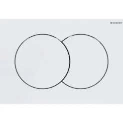 Geberit Betjeningsplade Delta01, hvid