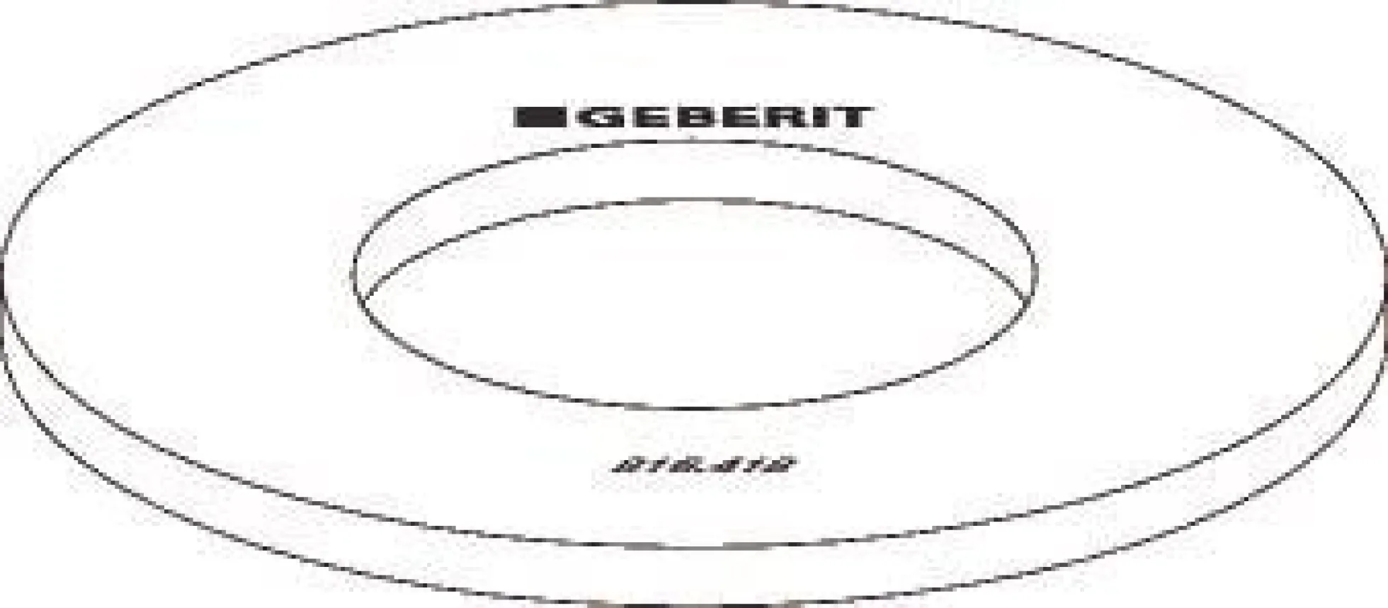 Geberit bundpakning Ø63x32