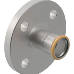 Geberit Mapress Therm flange, PN 10/16, med pressemuffe