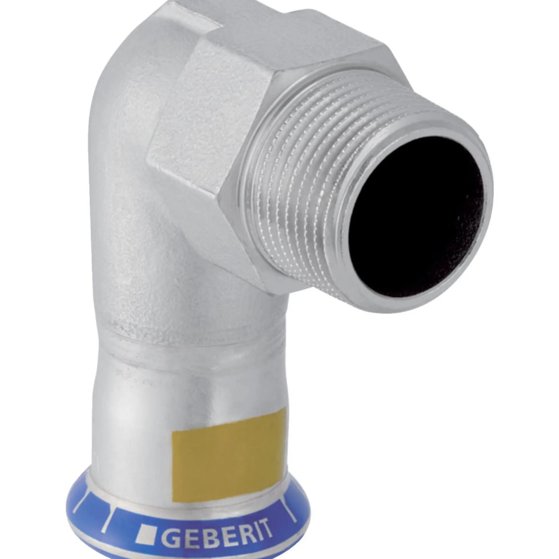 Geberit Mapress vinkel, 90°, muffe/nippel, gas