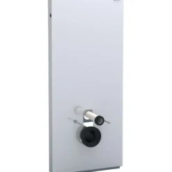 Geberit Monolith cisternemodul 1145x505x106mm, m/afg.studs, Hvid, glas/Al