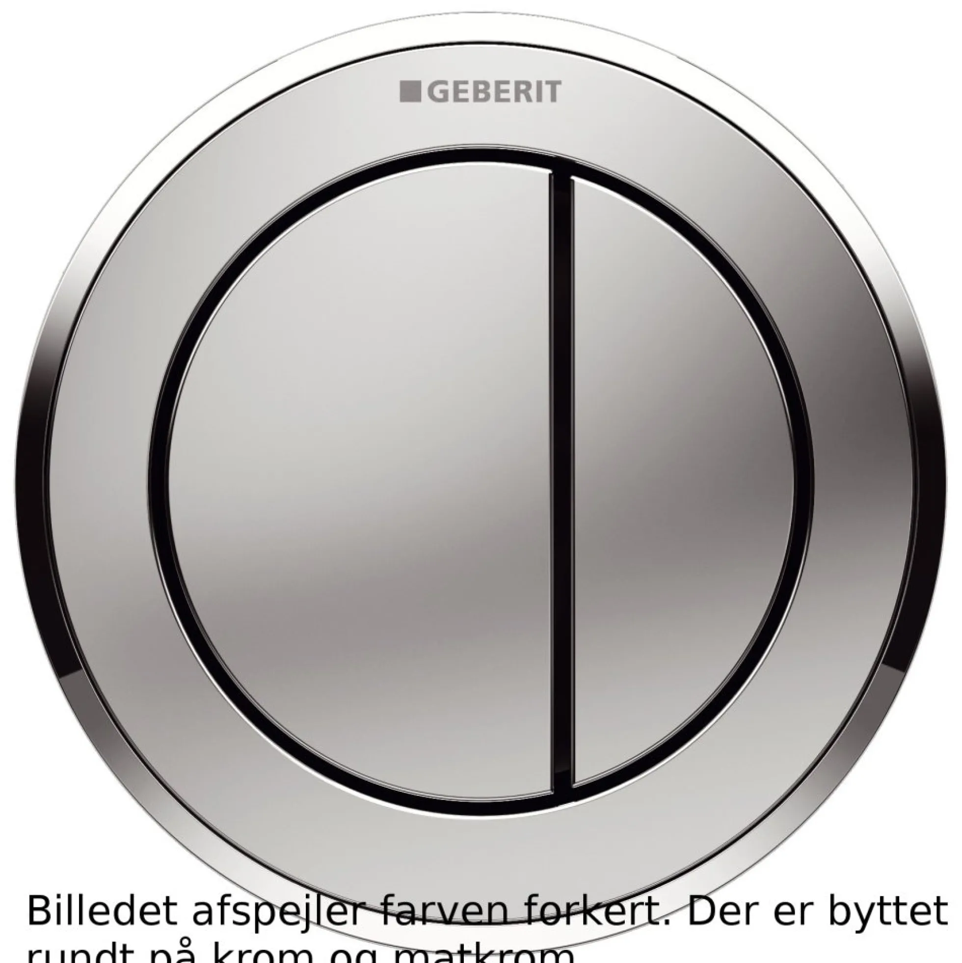 Geberit – Omega10 pneumatisk dobbelt tryk til fjernbetjening af cisterner