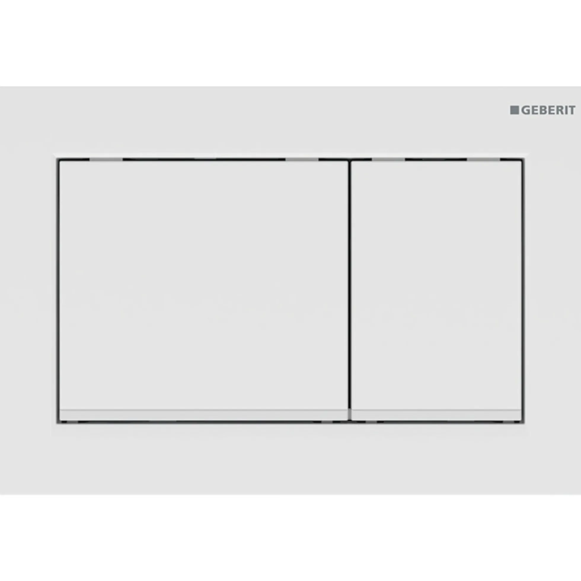 Geberit Omega20 Square betjeningsplade, flere farver