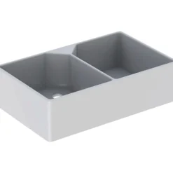 Geberit Publica Multifunktionel Dobbeltvask, 900 x 250 x 560 mm