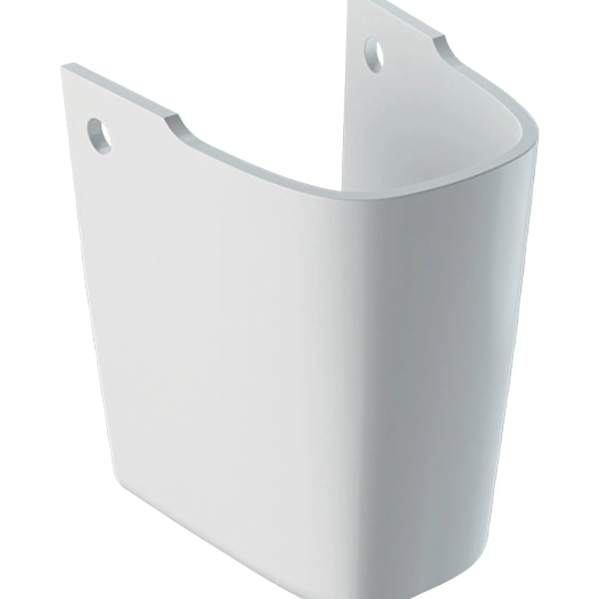 Geberit Renova Compact halvsøjle, 315 x 215 x 237 mm, hvid KeraTect