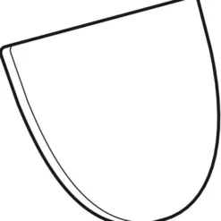 Geberit Renova Plan låg til urinal, hvid