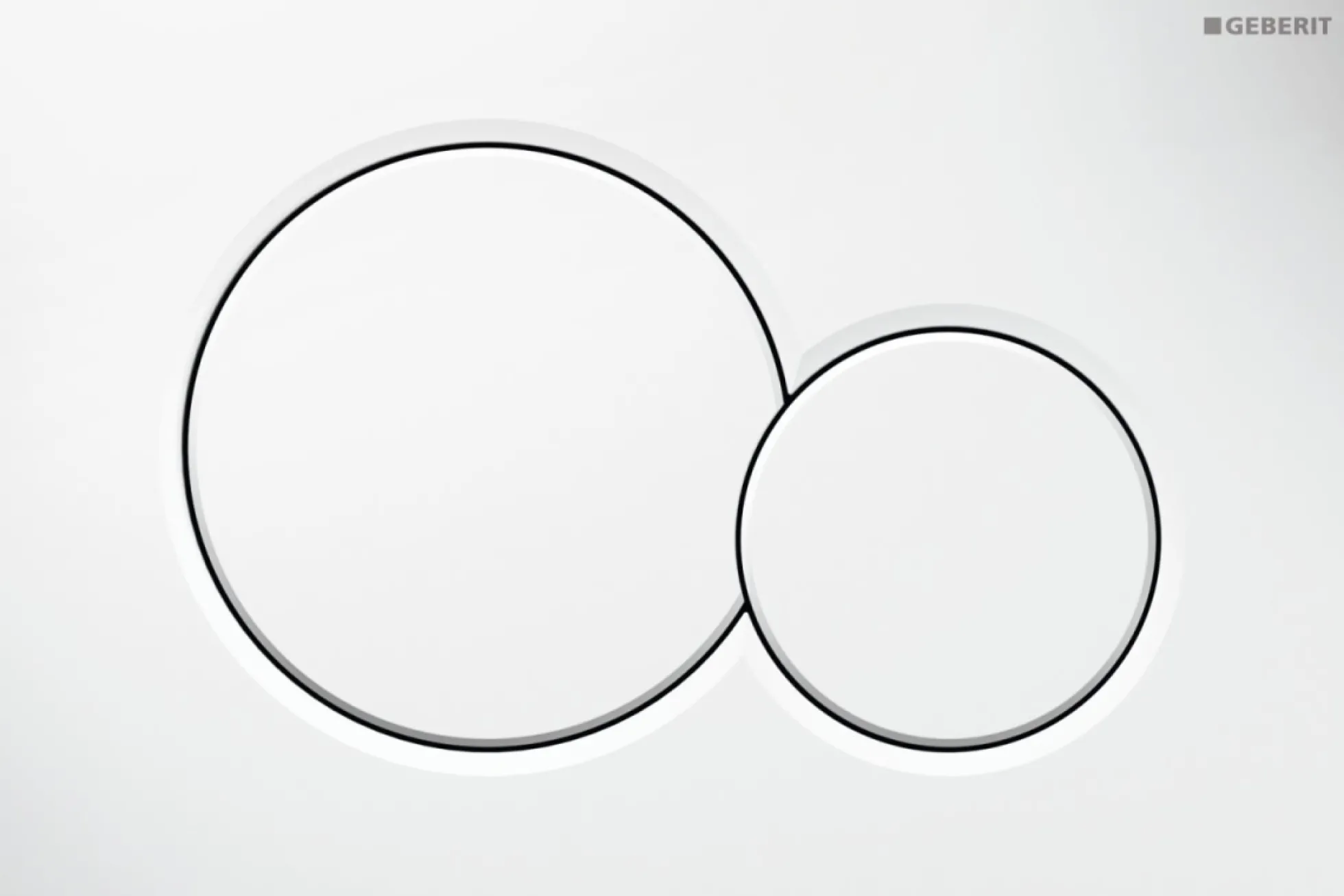 Geberit Sigma01 Round betjeningsplade - flere farver