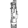 Geberit skyllegarniture 3/6ltr komplet indercisterne